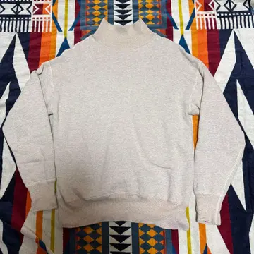 Warehouse 베이지 하이넥 맨투맨 40