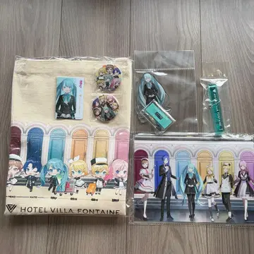 하츠네 미쿠 x HOTEL VILLA FONTAINE 굿즈 세트