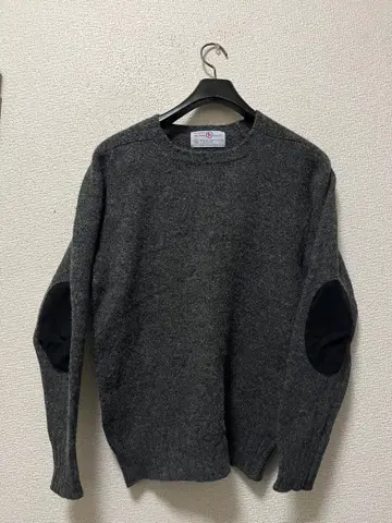 B&Y 유나이티드 애로우즈 x 존 타락 울 니트 스웨터 /M 그레이