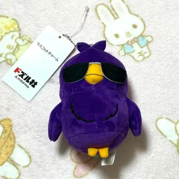도즐사 마스코트 참 봉제 인형 선글라스 버드 본주루