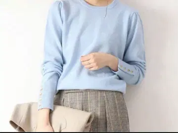 스픽 앤 스팬 니트 라이트 블루