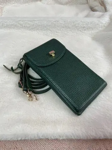 가죽 스마트폰 숄더백 지갑 숄더백