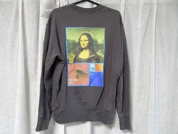 미중고 유니클로 루브르 박물관 콜라보 모나리자 트레이닝복 맨투맨 M