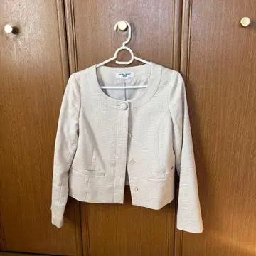 NATURALBEAUTY BASIC 노카라 자켓 M 사이즈 베이지