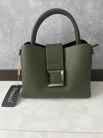 Vitucci 올리브 그린 핸드백
