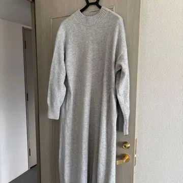 23구 46 캐시미어 혼방 니트 원피스