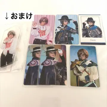 마호스테 파우스트 트레이딩 카드 6장 세트