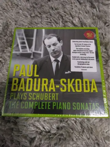 [미개봉품] 파두라 스코다/슈베르트: 피아노 소나타 전집