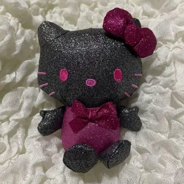 산리오 시크릿 마스코트 홀더 헬로키티 반짝반짝 봉제 인형