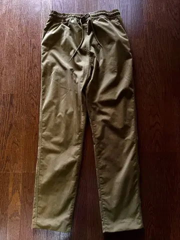 SANDINISTA 이지 팬츠 L 카키 베이지