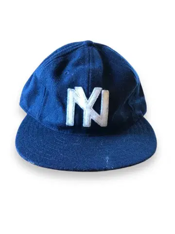 컨디션 최상 EBBETS FIELD NY 로고 BB 캡 플란넬