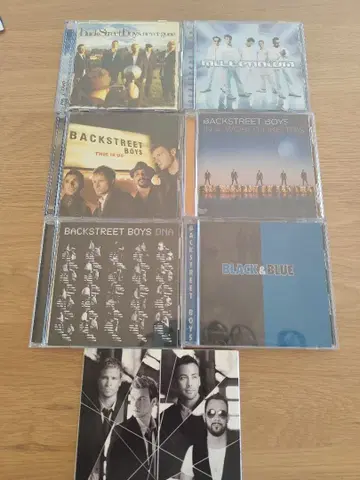 백스트리트 보이즈 7장 세트 [6장] 전 일본 버전