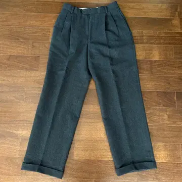 JOSEPH ABBOUD 다크 그레이 와이드 슬랙스 76