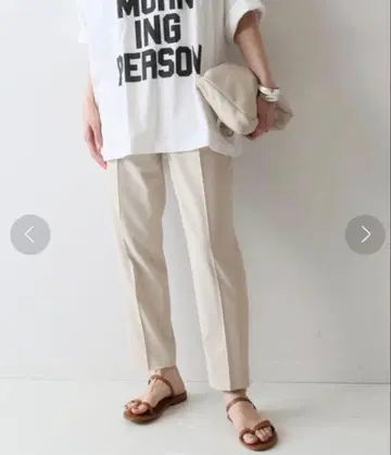 미사용 새상품 CARREMAN 스틱 팬츠 38