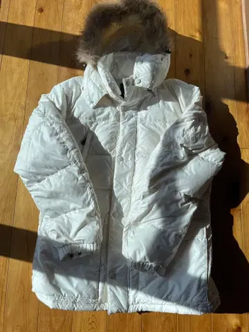 다운 자켓 화이트 시마무라 LL 사이즈