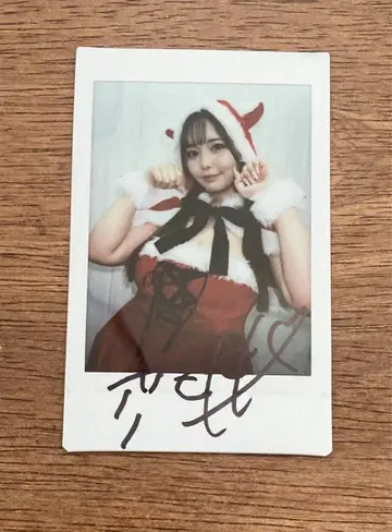 코이부치 모모나 친필 사인 폴라로이드 이벤트