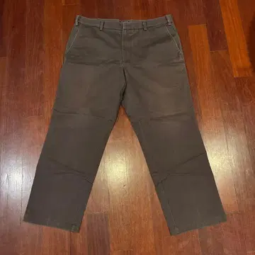 DOCKERS 브라운 페이드 스트레이트 레그 워크 팬츠