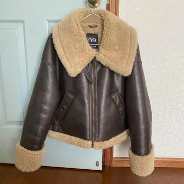 ZARA 더블 페이스 라이더 자켓