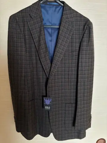 하루야마 POLO 체크 무늬 자켓 A7 새상품