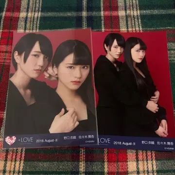 이코럽 사사키 마이카 노구치 이오리 생사진 세트