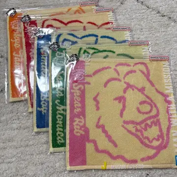 MAN WITH A MISSION 핸드 타월 전 5종 세트