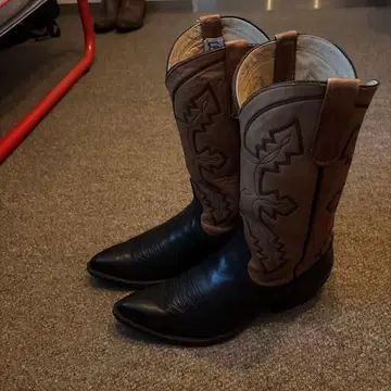 Anderson Bean 웨스턴 부츠 SS 블랙