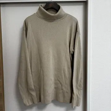 PUBLIC TOKYO [세탁 가능] 릴랙스 핏 터틀넥 니트 2