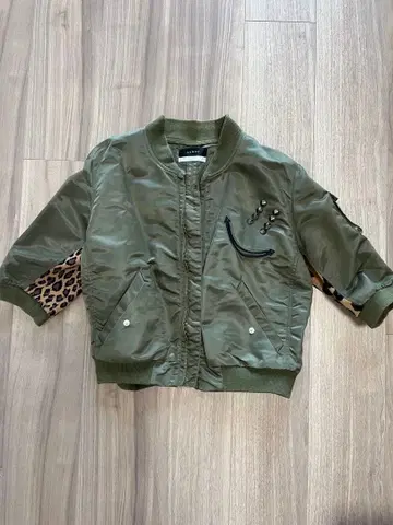 ARMED 암드 MA-1 자켓 레오파드 무늬