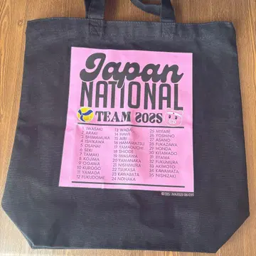 배구 여자 일본 대표 네이션스 리그 2025 기념 토트백