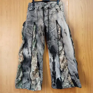 재구축 리얼 트리 리메이크 데님 팬츠