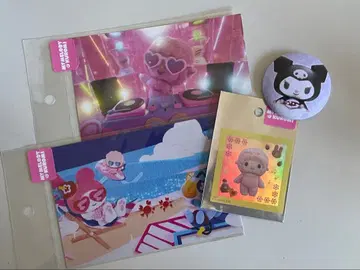 My MELODY & KUROMI 전시회 굿즈 묶음 판매