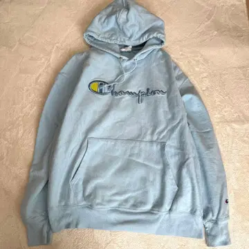 챔피온 REVERSE WEAVE 후드티 2XL 센터 자수 로고