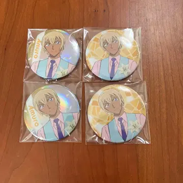 명탐정 코난 블라우스 타일 캔뱃지 아무로 토오루 1