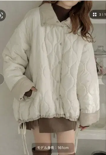 Ambre Neige 리버서블 퀼팅 자켓 [ WEB/EC 한정 상품 ]