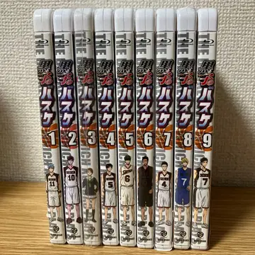 블루레이 쿠로코의 농구 제1기 9권 세트