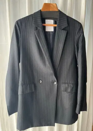 NOBLE 네이비 더블 브레스트 자켓 36