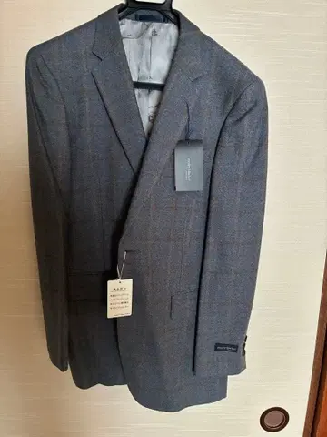 stanley blacker 체크 무늬 비즈니스 자켓 새상품