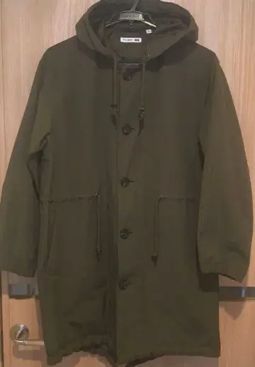 UNIQLO x JW ANDERSON 모즈 코트 후드 부착