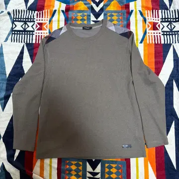 BLACK LABEL CRESTBRIDGE 긴팔 티셔츠 L 브라운