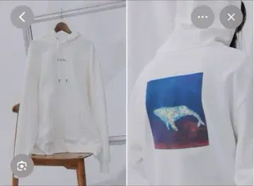 Etrarium 후드티 화이트 블랙 세트