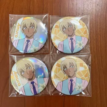 명탐정 코난 블라우스 타일 캔뱃지 아무로 토오루 2