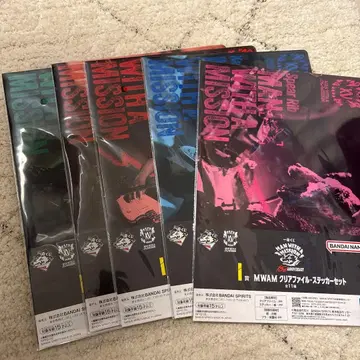 MAN WITH A MISSION 클리어 파일 5종