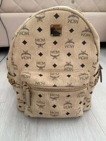MCM 백팩 베이지