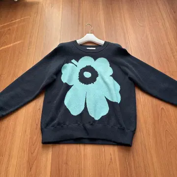 marimekko (마리메꼬) 긴팔 니트 블랙/민트