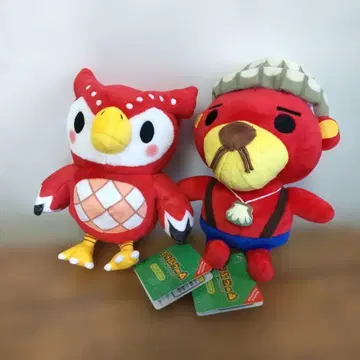 모여봐요 동물의 숲 봉제 인형 세트