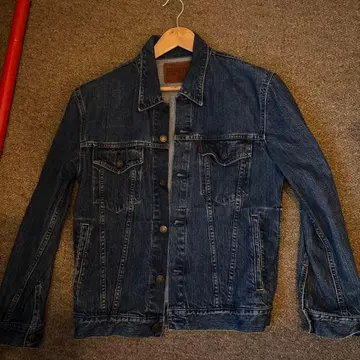 EDWIN 다크 블루 데님 자켓