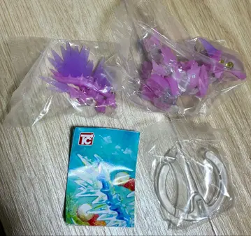 [시크릿] 새상품 드라네츠 빙룡형 산도 모형 가챠 피규어