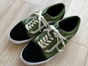VANS/MIN-NANO 올드스쿨 27.5cm 그린/블랙