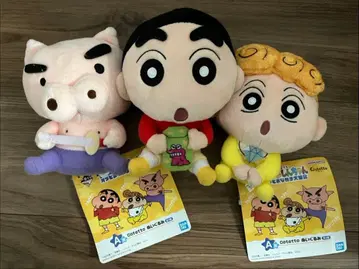 짱구는 못말려 봉제 인형 3체 세트