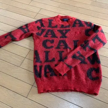 Callaway 빨검 로고 니트 스웨터 LL